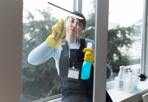 Nettoyage de vitres intérieures et extérieures à Champier